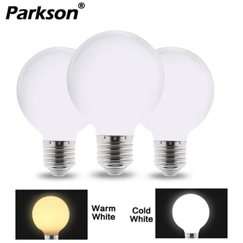 Milky LED Bulb Lamps E27 AC 220V 110V G80 G95 G125 LED Edison Light Bulb Dining Living Room For Home Decor Chandelier Lighting