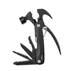 12-in-1 Multi-function Hammer，Ideal Gift for Fathers，Husbands，Boyfriends，outdoor,，Stainless Steel EDC，camping，screwdriver 1