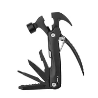 12-in-1 Multi-function Hammer，Ideal Gift for Fathers，Husbands，Boyfriends，outdoor,，Stainless Steel EDC，camping，screwdriver 1