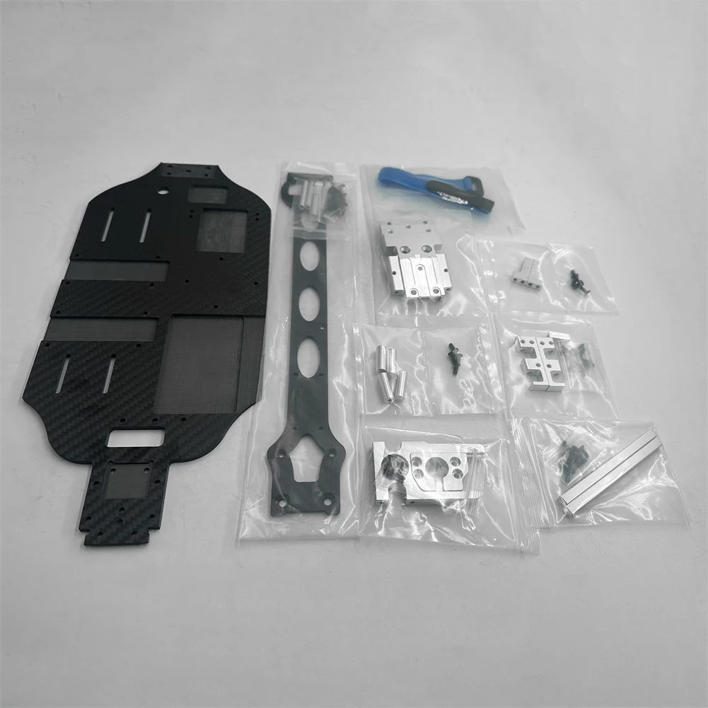Kit châssis fibre carbone RC pour Traxxas Slash VXL 4x4 TRA6808