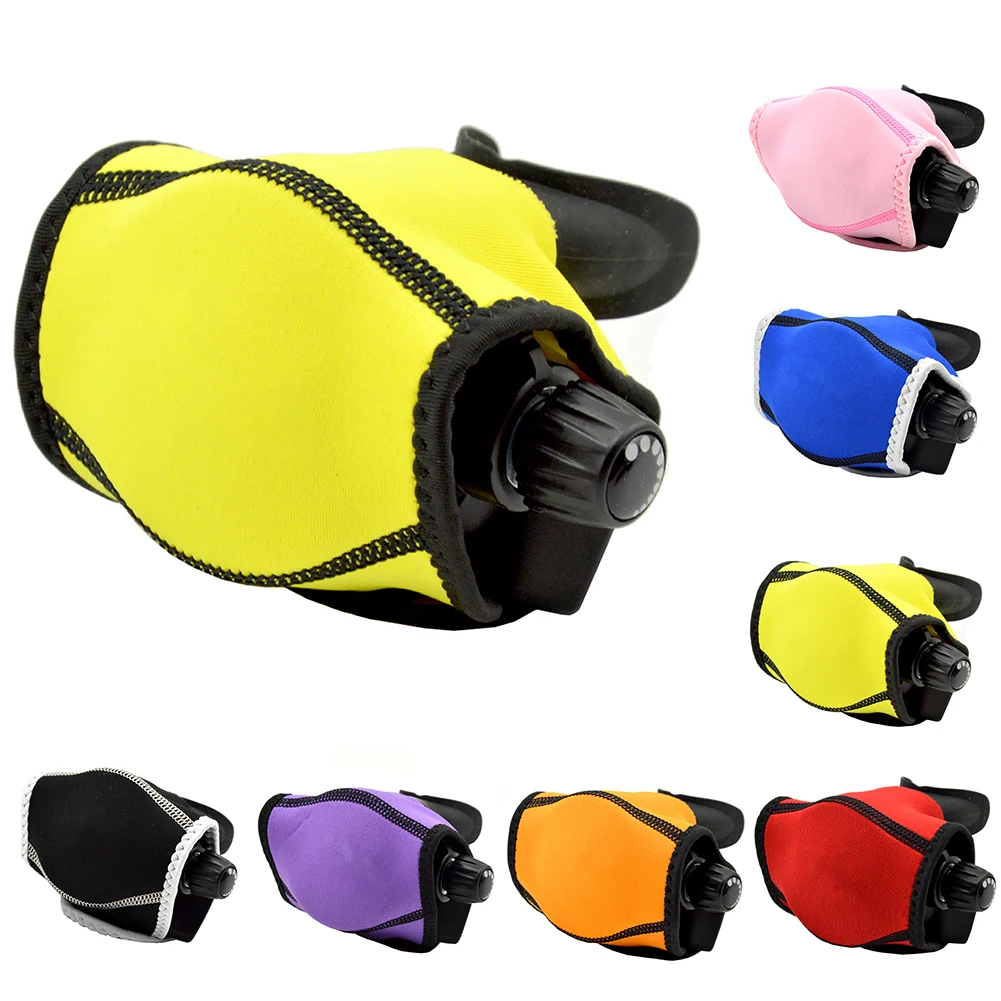 Diving Regulator Cover Second Cover Regulator Stage Soft Comfortable Neoprene Diving Breathing Protective Cover RC-593 comfortable luggage handle cover neoprene suitcase wrap grip soft identifier stroller armrest protective cover handle protective