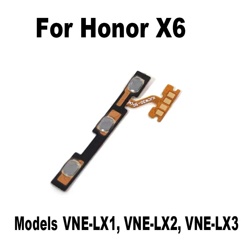 

For Huawei Honor X6 Power Flex Cable Power On Off Volume Button Key Flex Cable Replacement