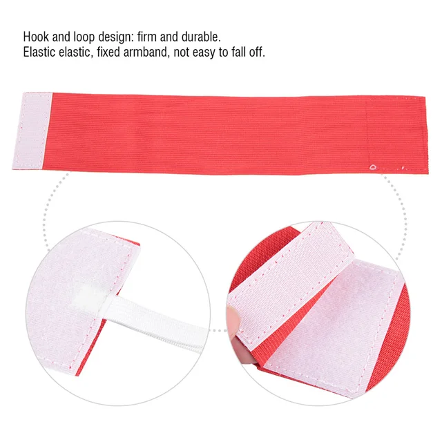 Captain Armband Outdoor  Sports Groups Soccer Armbands Adjustable Player Bands Soccer Captain Armband Sports Captain Armband 2