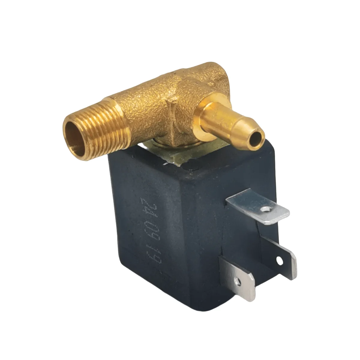 Jiayin JYZ-3 Normally Closed N/C AC 230V 8bar G1/8" Brass Iron Steam Water 2 Position 2 Way Steamer Gas Solenoid Water Valve