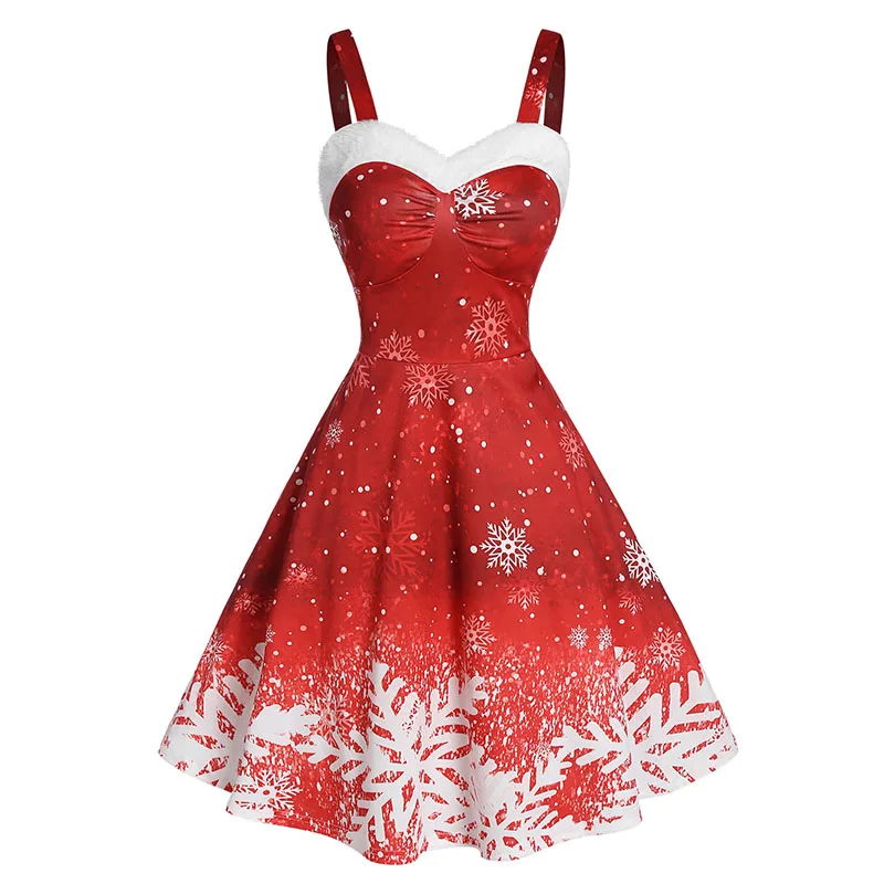 Fancy Dress Kerst Xmas Vrouwen 2024 Trendy Geschenken