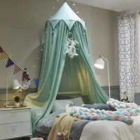 Baby Canopy Mosquito Children Room Decoration Crib Netting Baby Tent Hung Dome Baby Mosquito Net Photography Props 2