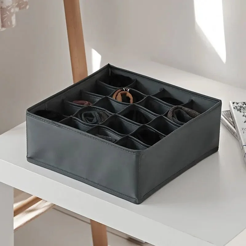 1Pc Fabric Box Drawer Organizers For Closet Organization Storage Of Soc Underwear Ties And More 5