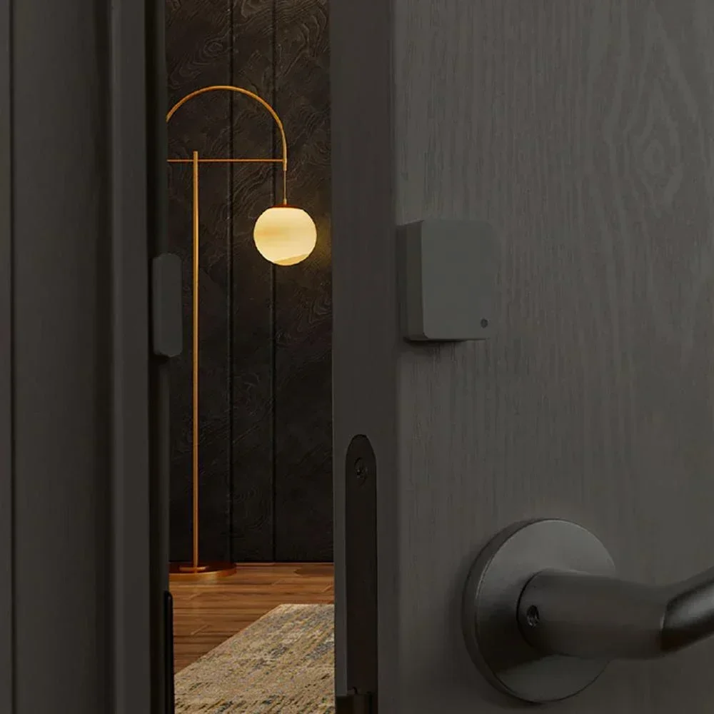 10pcs/5pcs/2pcs/1pcs Original Xiaomi Door Window Sensor 2 Bluetooth 5.1 Light Detection Opening/Closing Records with Mijia App smart door sensor