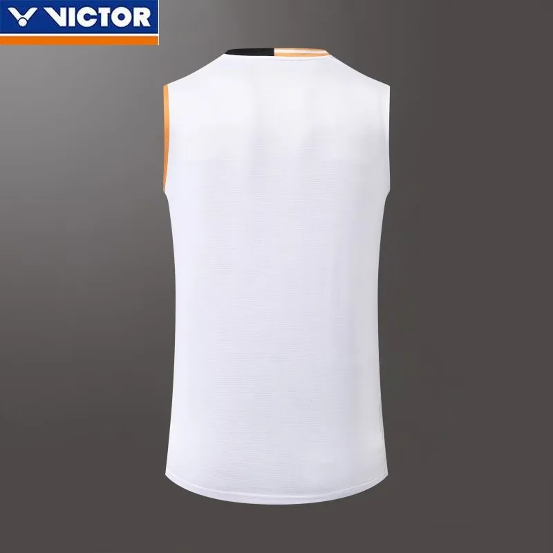Victor Men's Badminton Jersey Sports Comfortable Loose Breathable Sleeveless Vest