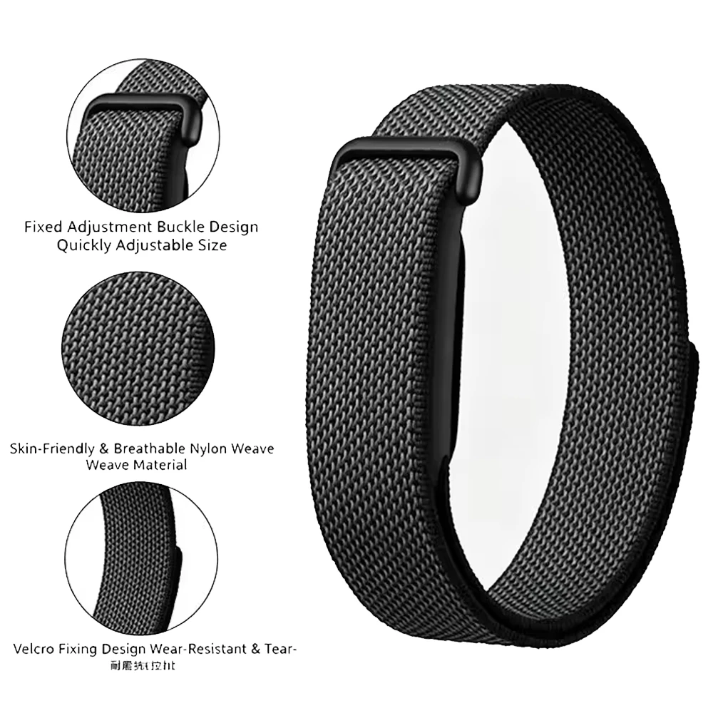 Breathable Adjustable Nylon Sport Wristband Replacement