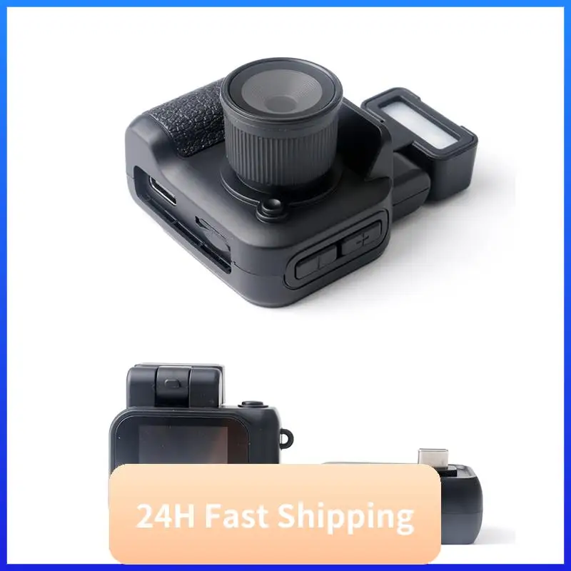 T30C New Monoreflexes Style Mini Camera HD1080P CMOS With LCD Screen Flash Lamp And Battery Dock Portable Video Recorder DV