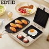 EDTID 3 in 1 Household Breakfast Machine Toaster Baking Machine Sandwich Omelette Fry Pan Electric  Hot Pot Boiler Food Steamer 1