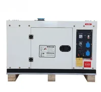 Générateur diesel marin silencieux portable YHS 10 kW, refroidissement par air, démarrage électrique, 3600 tr/min, pour bateau de petite taille, 220 V/380 V 50/60 Hz 2