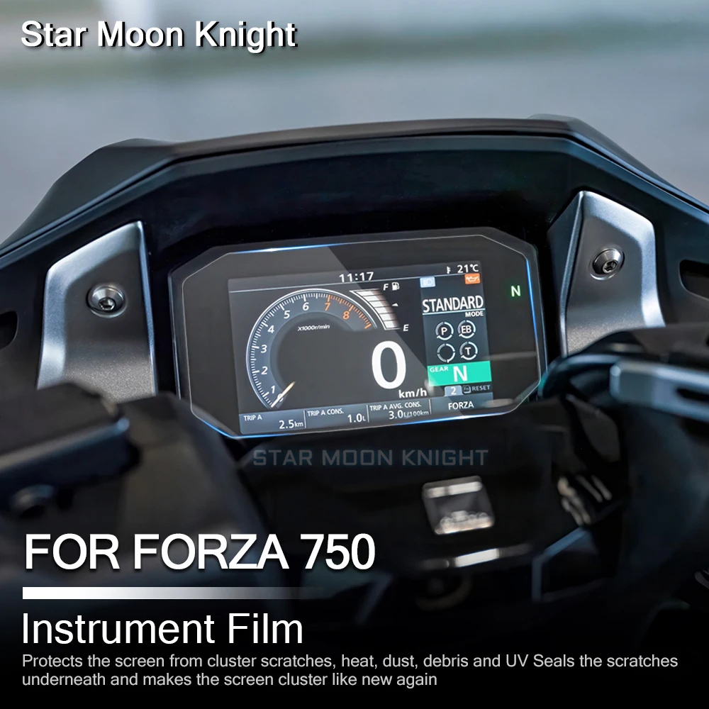 

Для Honda For Forza 750 For Forza750 2021-аксессуары для мотоциклов, защита от царапин, фотопленка для приборной панели