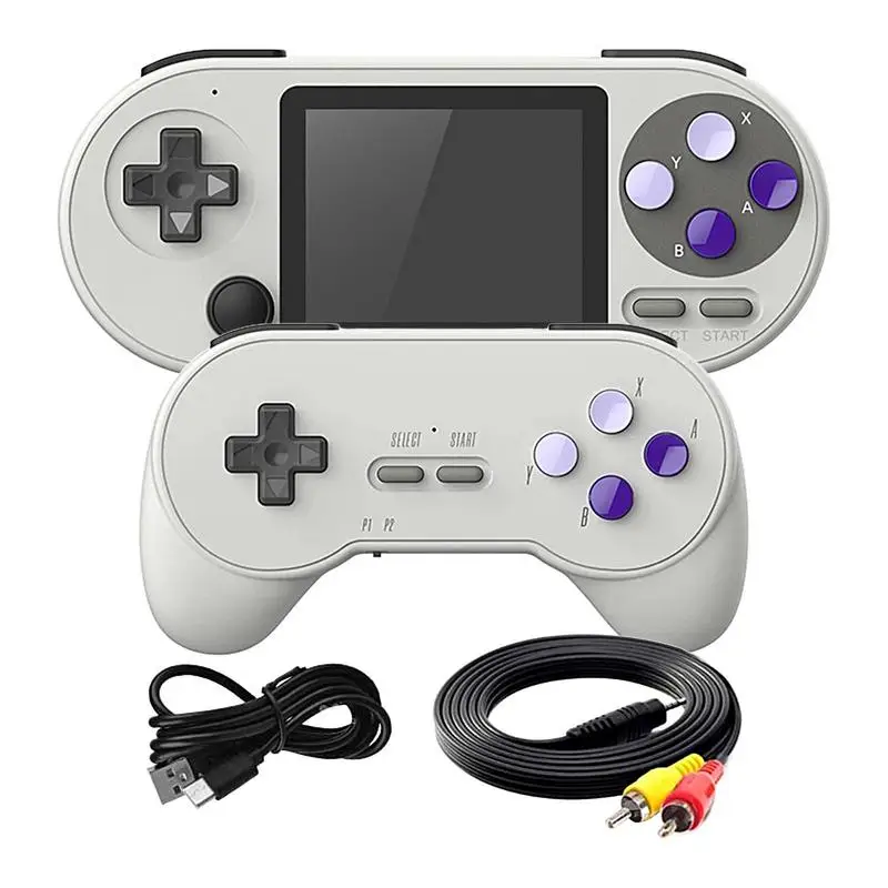 

Retro Handheld Game Console For Adults Wireless Classic Game Console With 16G TF Card SF2000 3.0 Inch IPS Screen Game Console