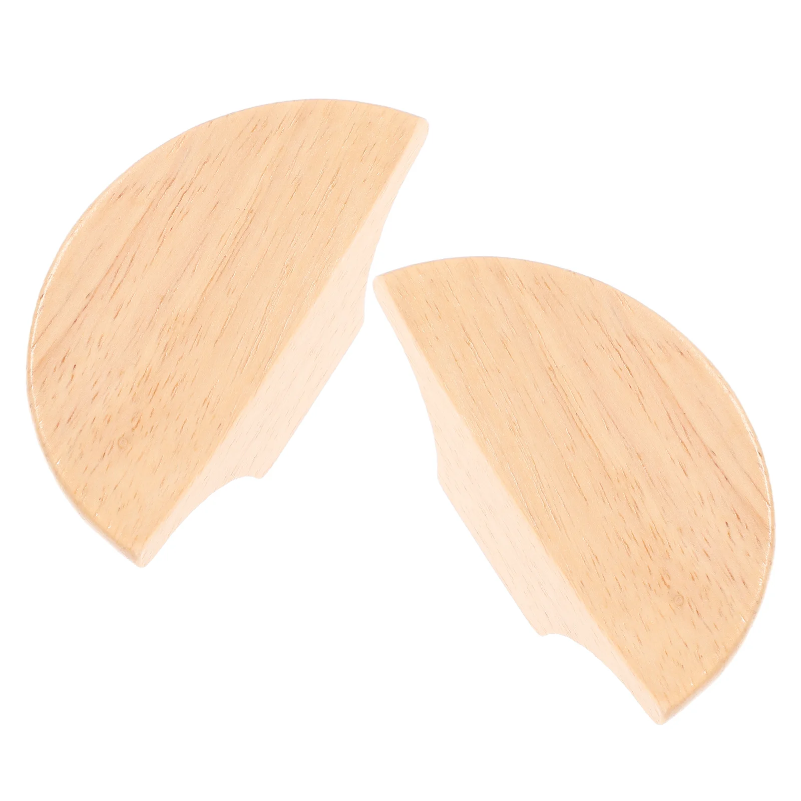 

Cabinet Handle Knobs Unfinished Furniture American Style Wood Pulls Drawer Wooden for Parts