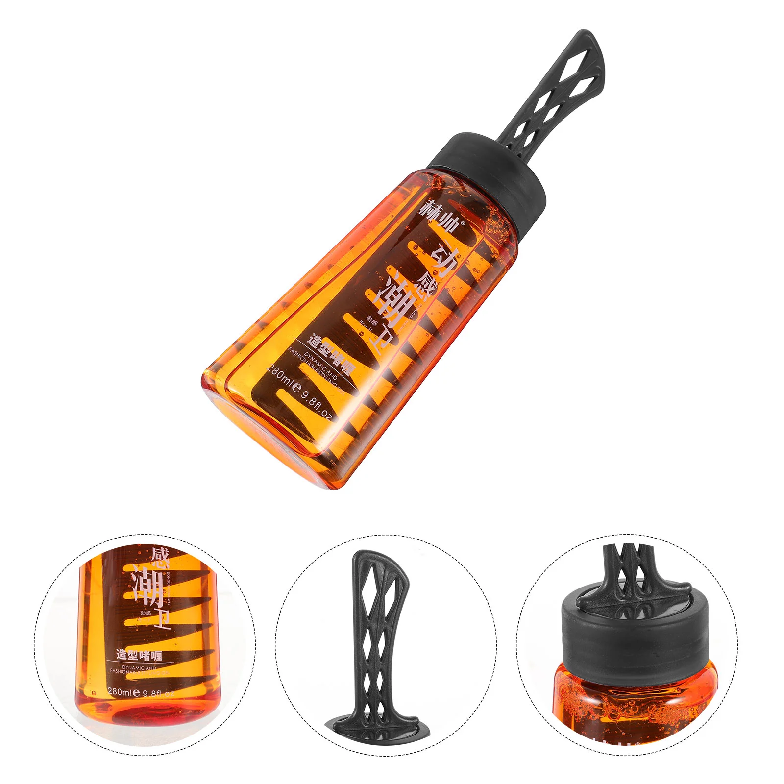 

In Hair Oil Head Gel Cream Wide Tooth Comb Back Hair Styling Cream For Men Hair Styling Definer Tools Salon Accersories