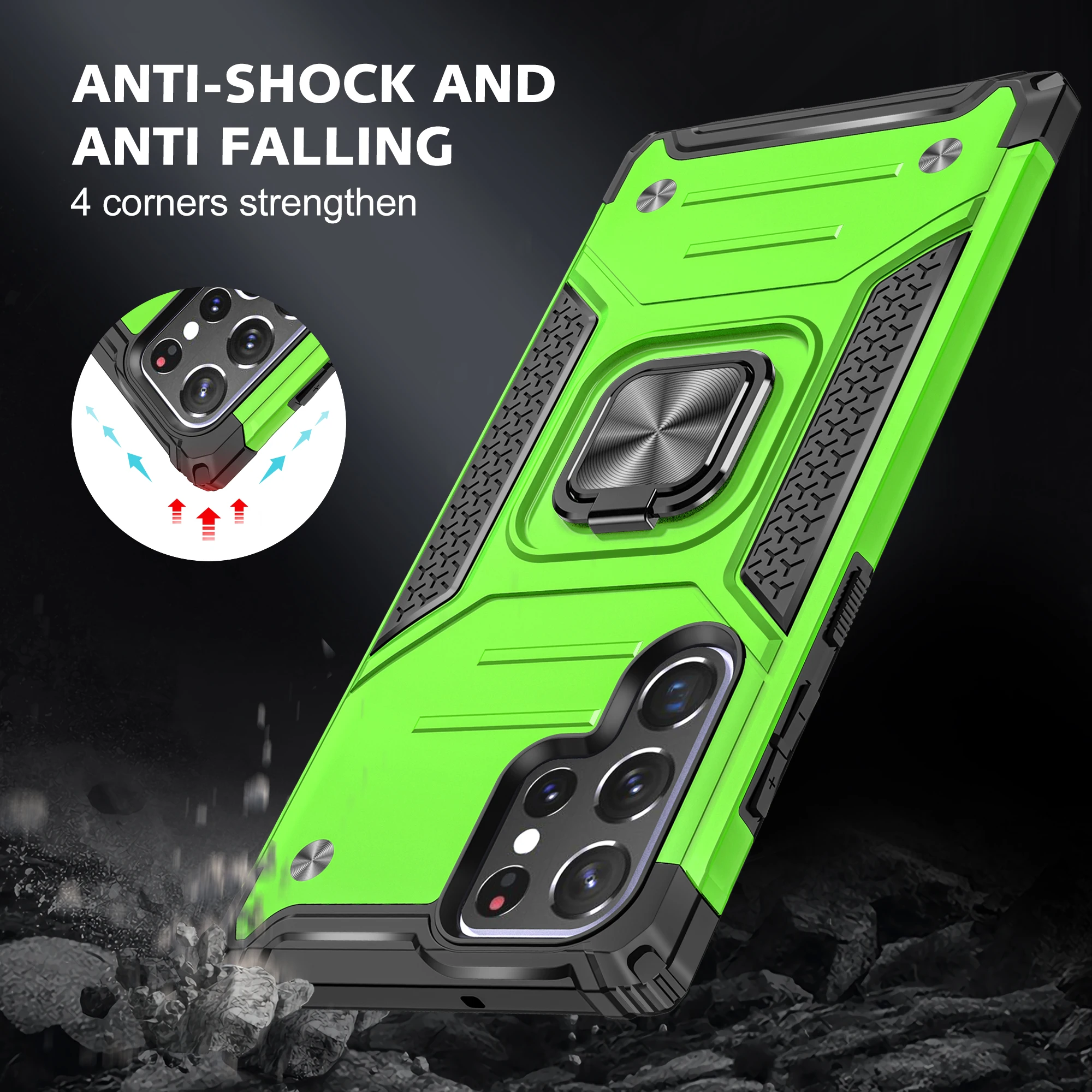 Per Samsung S24 Ultra S 22 23 Custodia Portatile Anti-Caduta Per Samsung Galaxy S24 Ultra S23 Fe S22 Plus Cover Posteriore