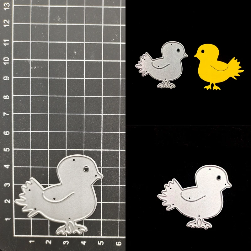 

Chick Metal Cutting Dies Stencil Scrapbook Diy Album Stamp Paper Card Embossing Decor Craft Knife Mould