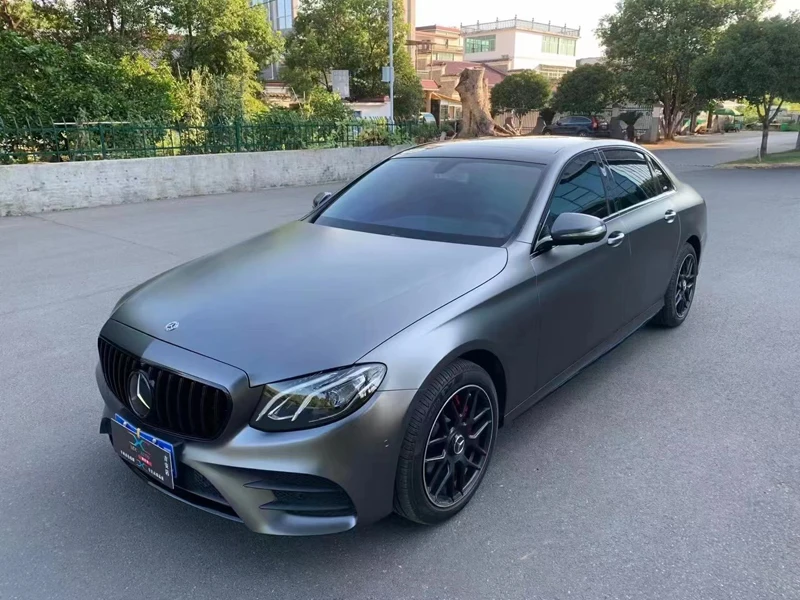 

Высококачественная матовая хромированная атласная графитовая серая виниловая пленка клейкая автомобильная пленка пин-рулон фольга канал отпускания воздуха