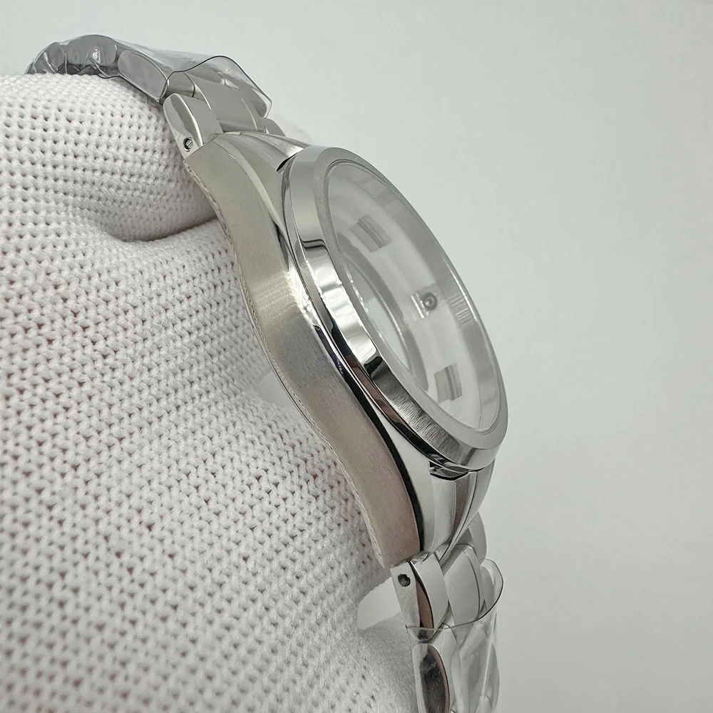 Premium Mechanical Watch Case - 39.5mm with Dial Installation Accessories