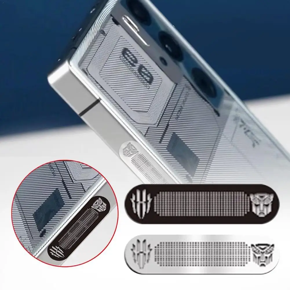 Filet autocollant Anti-poussière pour téléphone Red Magic 10 Pro, pour RedMagic10ProPlus +, trou de haut-parleur pour écouteurs, housse Anti-poussière en maille métallique