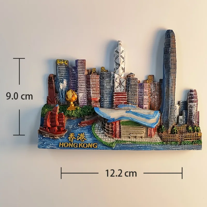 Compra Weekinglo Souvenir Xi'an China Imán De Nevera 3D Resina Artesanía Hecha A Mano Turística Ciudad De Recuerdos De Recuerdos Carta De Refrigerador