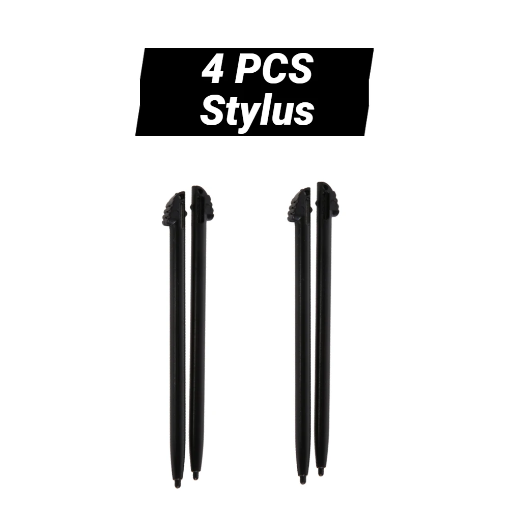 Black 4pcs - ChlorStymovies Stylet à écran tactile, compatible avec  Nintendo DS Lite, 3DS, 3DS XL, New 3DS XL