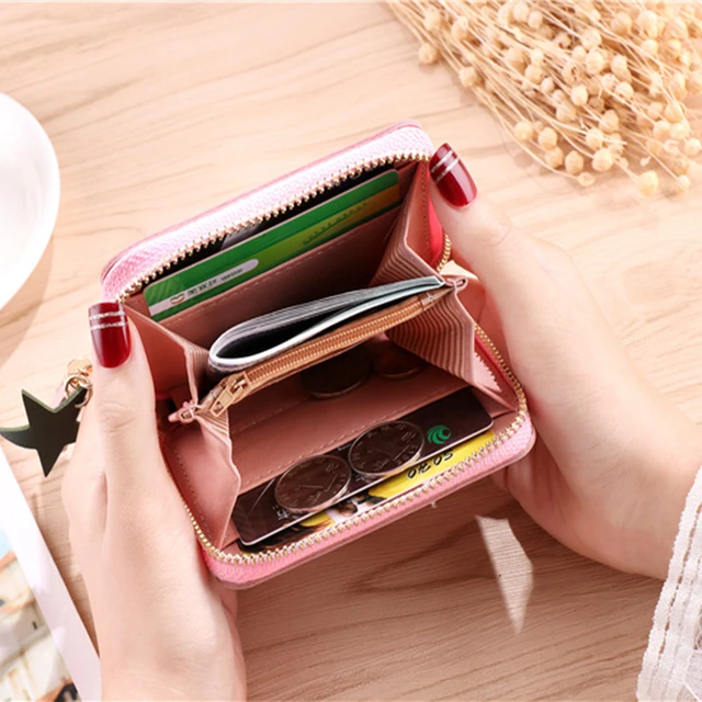 Women Wallets Small Fashion Brand Leather Purse Women Ladies Card Bag –  ULTRABASIC