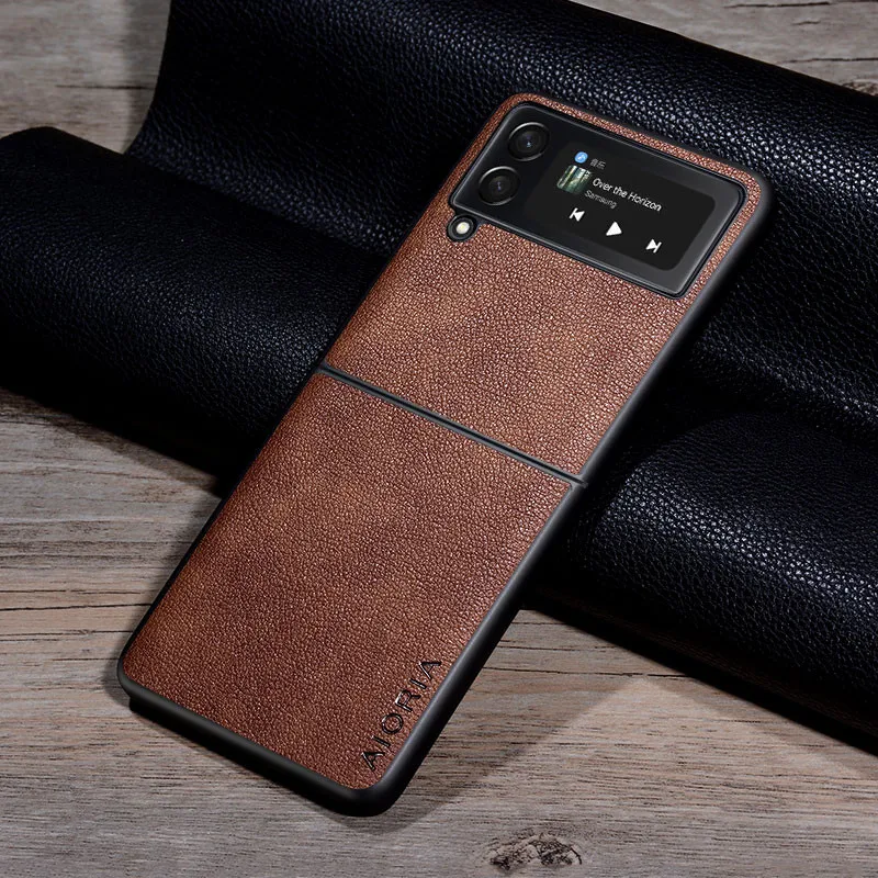 

Anti-Falling Matte Leather Case for Samsung Galaxy Z Flip 3 5G Flip3 Non-Slip Cell Phone Cover for Samsung Z Flip 3 Cases