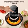 Visible Air fryers Household Touch Screen Air Fryer Multi-function Intelligent oil-free electric fryer 3