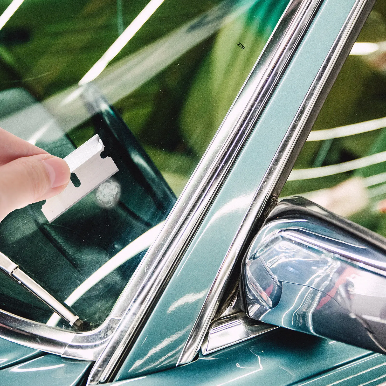 1세트 자동차 앞 유리 크랙 수리 키트 (별 모양, 반달 모양, 긴 흠집, 유리 흠집 등 다양한 형태의 앞 유리 손상 수리용)