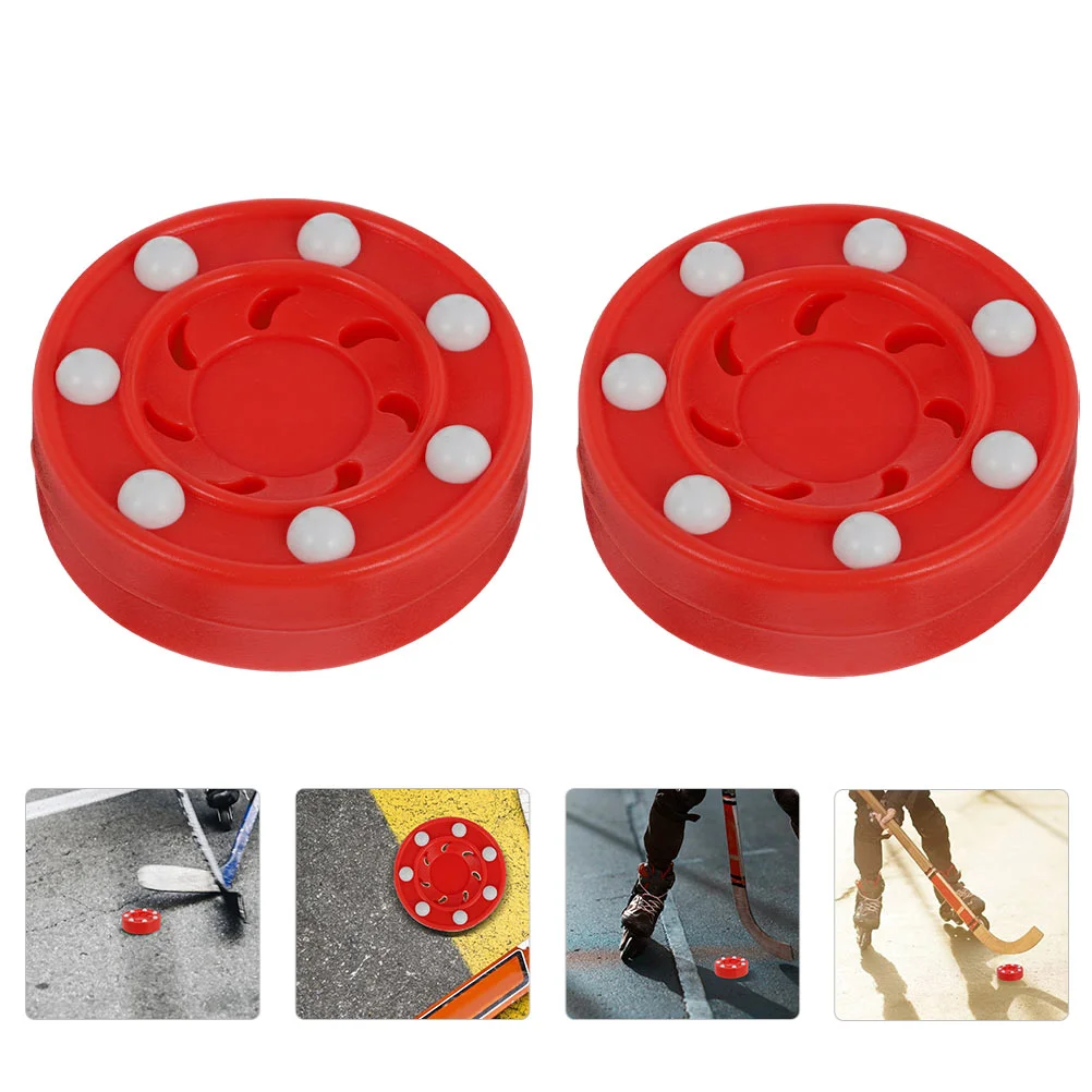 

2 Pcs Ice Balls Women Hockey Game Training Accessory Woman Puck Pp Professional Pucks