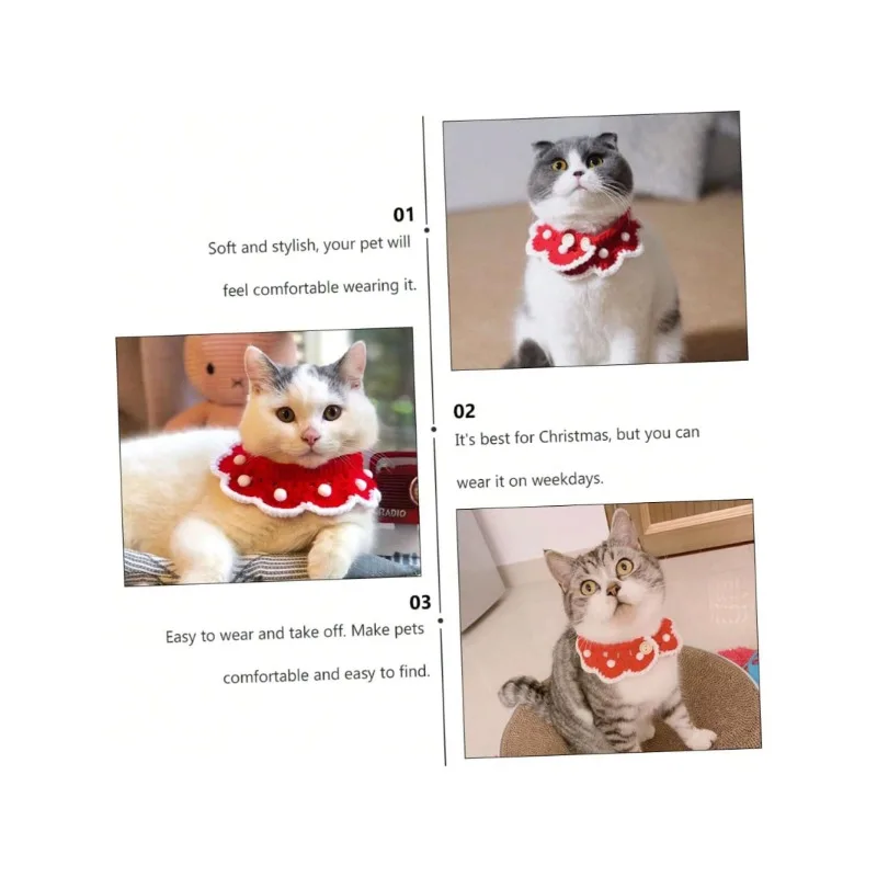 Title 6, 1pc pet Scarf for Dogs Dog Bandana Scarf Christ...