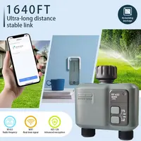 Tuya RF433 HCT-636 Автоматический таймер воды Садовая цифровая ирригационная машина Интеллектуальный спринклер для использования на открытом воздухе для экономии воды и времени — изображение 2
