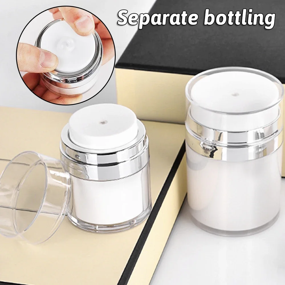 아크릴 진공 크림 병, 화장품 포장 병, 로션 병, 15ml, 30ml, 50ml, 100ml