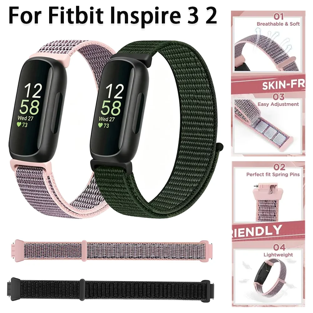 Breathable Sports Nylon Loop Strap Wristband - Comfortable Bracelet for Active Lifestyles