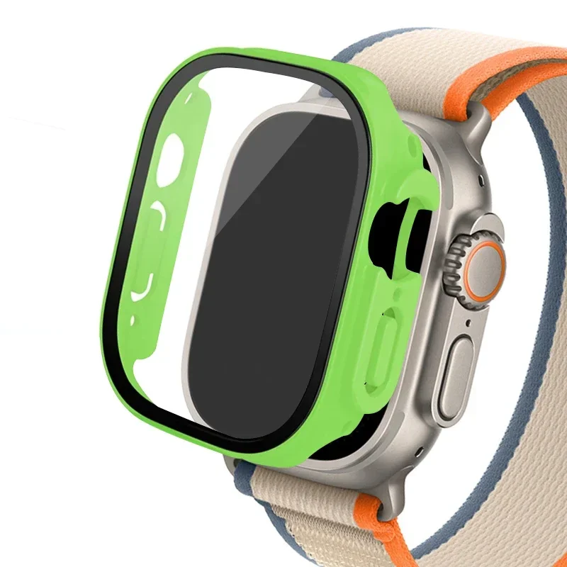 Durable Glass Case with Screen Protector for Apple Watch Ultra 2 - 49mm