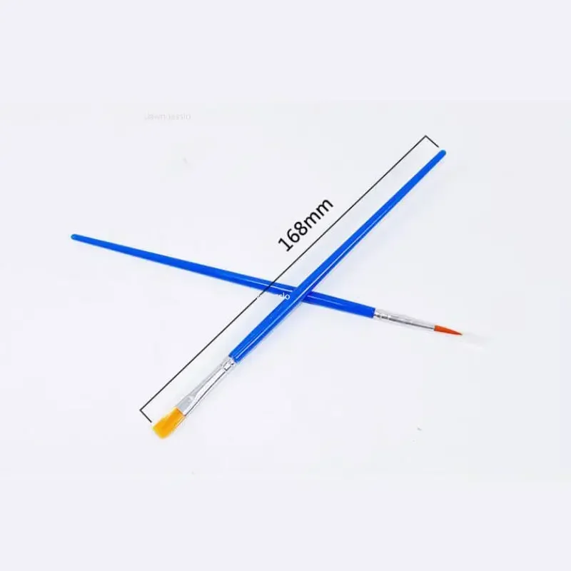 50 PCS Paint Brush Small Brushes Volume For Painting Detail Essential Props For Painting Art  artist accessories Stationery 6