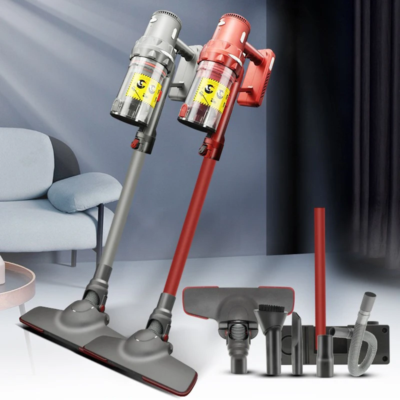 8000PA Handheld Vacuum Cleaner Wall Mounted Large Suction Wireless