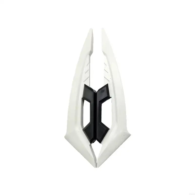 C63D 2PCS Motorradflügelwinglets Vorderseite Spoiler Aerodynamic geeignet für elektrische Roller Verbesserte Stabilität und – Detail 7