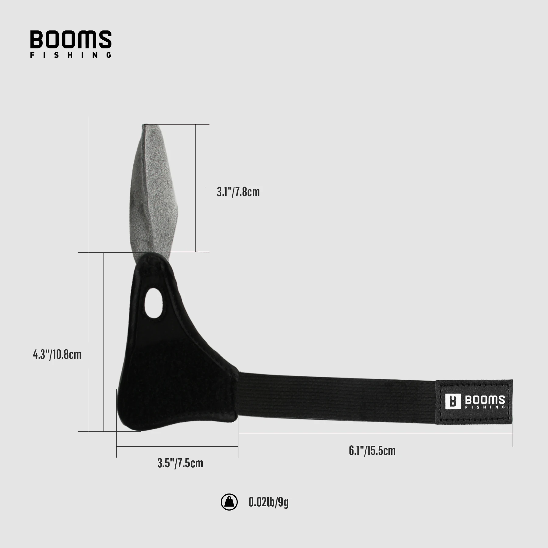 Booms Fishing FG1 Single Finger Protector Fishing Gloves fishing gloves Fly Fishing Gloves Non-Slip Breathable Surf Casting Glove Tools Accessories