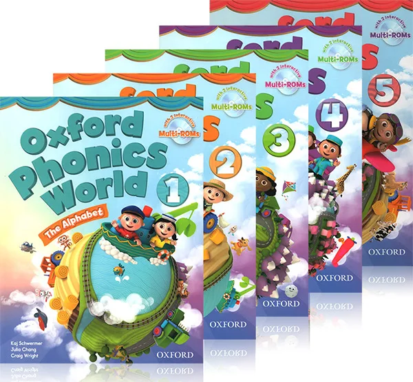 英語 教材  洋書 CD付き Oxford Phonics World 1-5 英語 教材 洋書 CD付き Oxford Phonics World 1-5