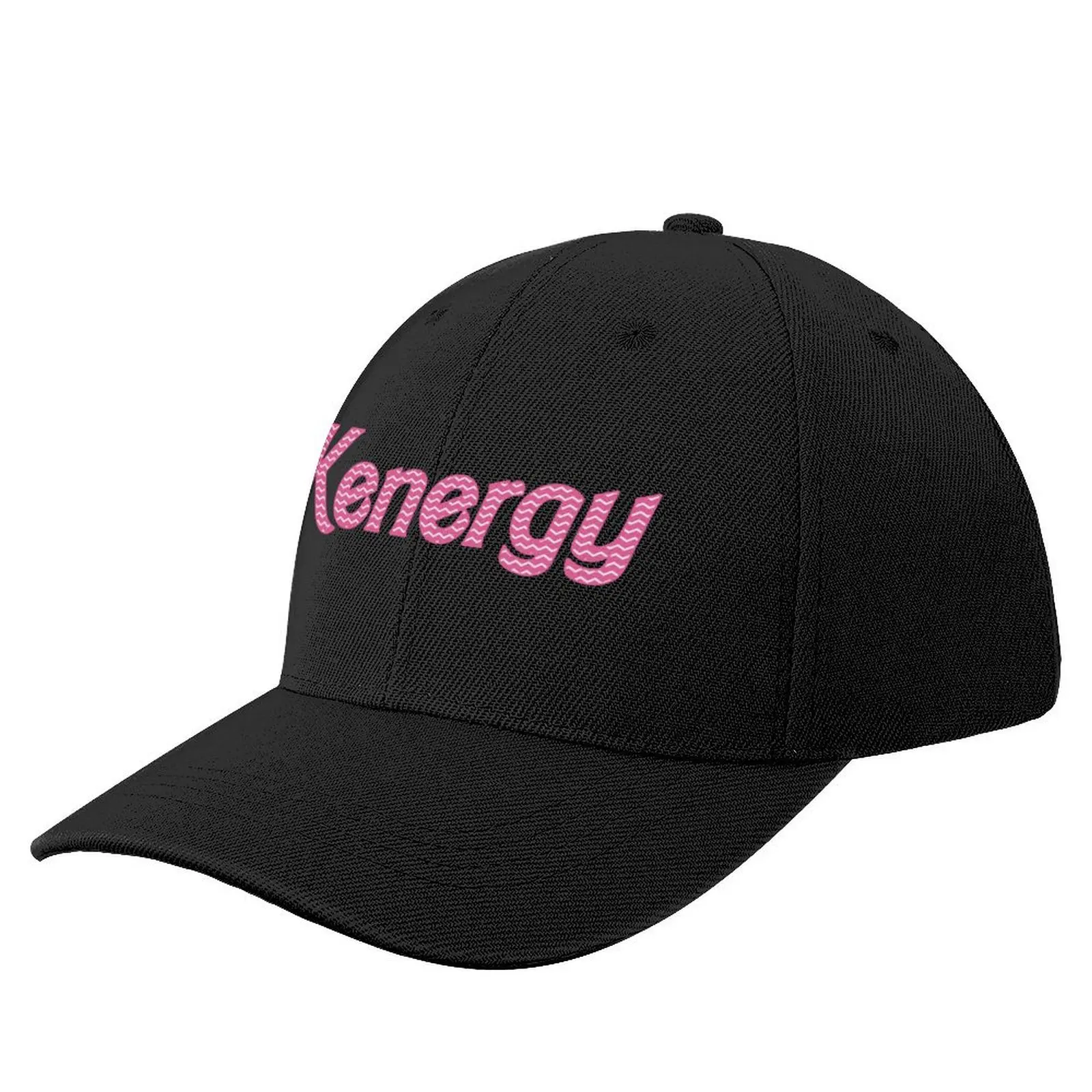 

Kenergy Pink Text Art Design Baseball Cap fashionable Golf Wear foam party Hat Golf Cap Women's Beach Visor Men's