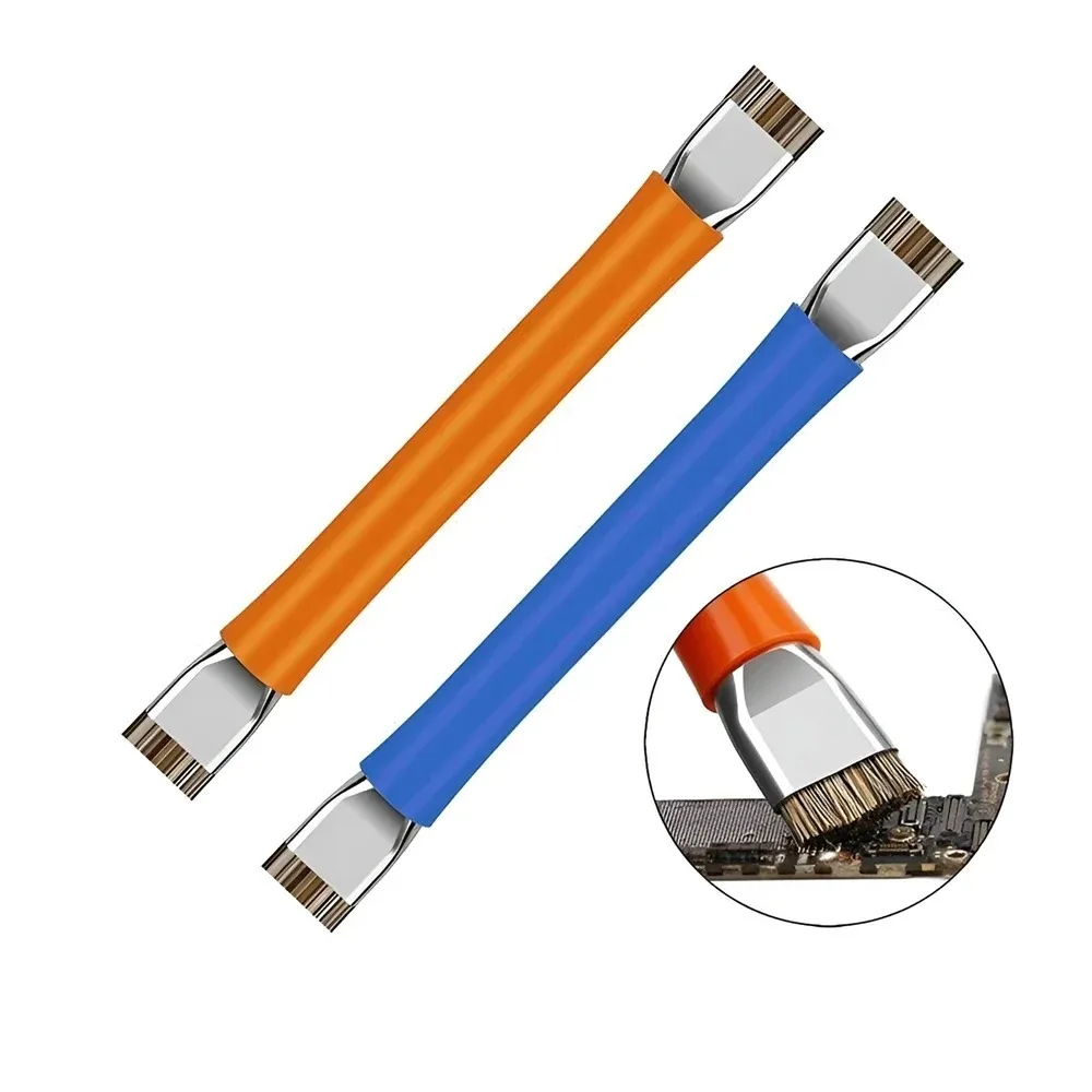 Safe Double Ended Brush for Circuit Board Repair and Cleaning of Mobile Phone and Computer Motherboards Image 11