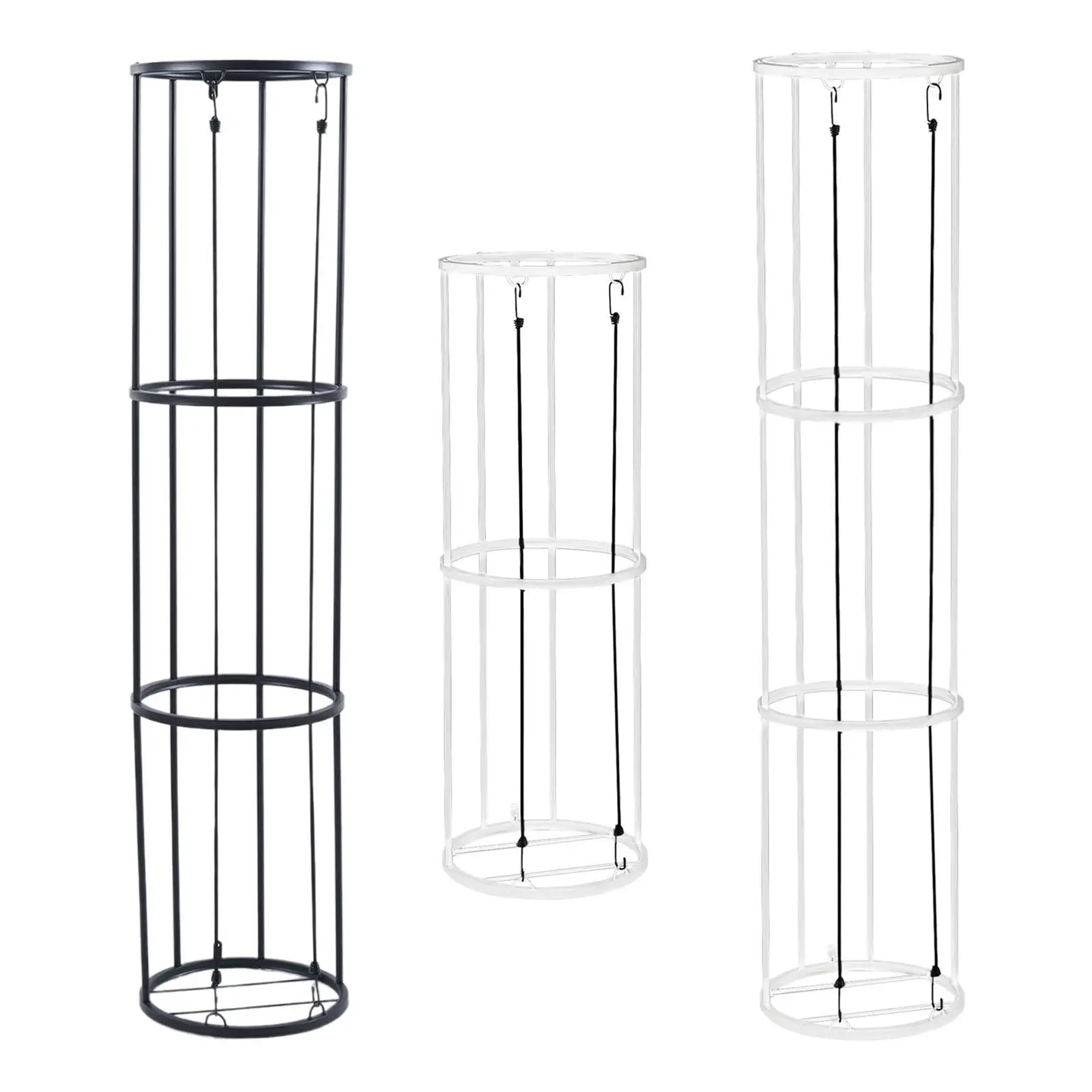 Vertical Ball Rack Toys Storage Stand Metal Basketball Storage Shelf Ball Rack for Garage Gyms Home School Kids Room