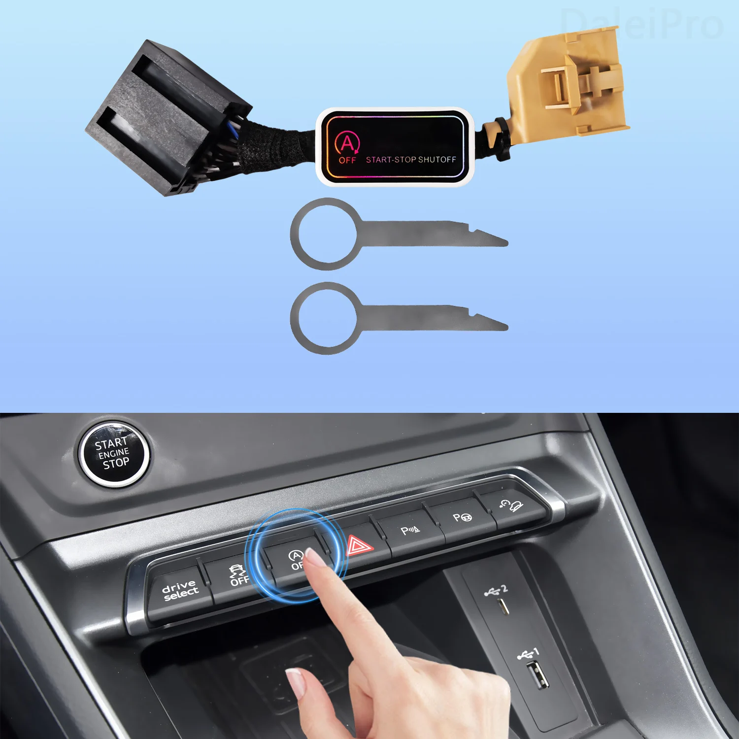 Auto Start Stopp Deaktivierer Für Audi Q3 - Automatische Motorabschaltung Ausschalten