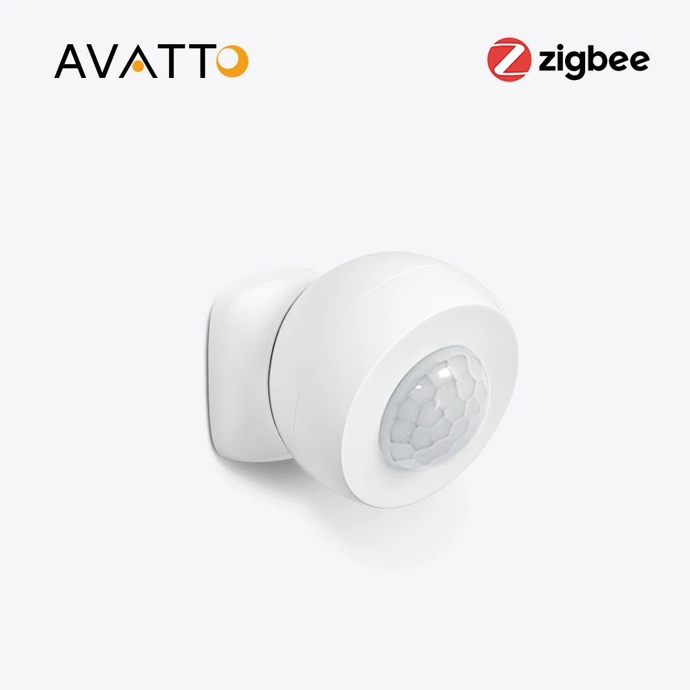 Motion Sensor Human Presence Sensor PIR Motion Sensor PIR Sensor Switch Motion Sensor Switch Infrared Detector Sensor AVATTO Tuya Zigbee Motion Sensor Movement Human Body Infrared Detector Security Alarm Sensor Smart Home Scene Trigger Mini PIR