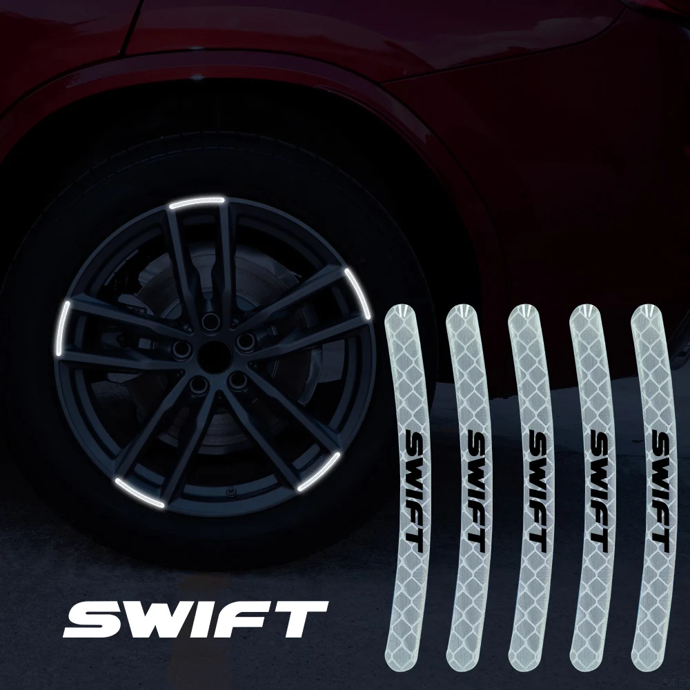 

20pcs Reflective car stickers wheels hub car accessories for swift