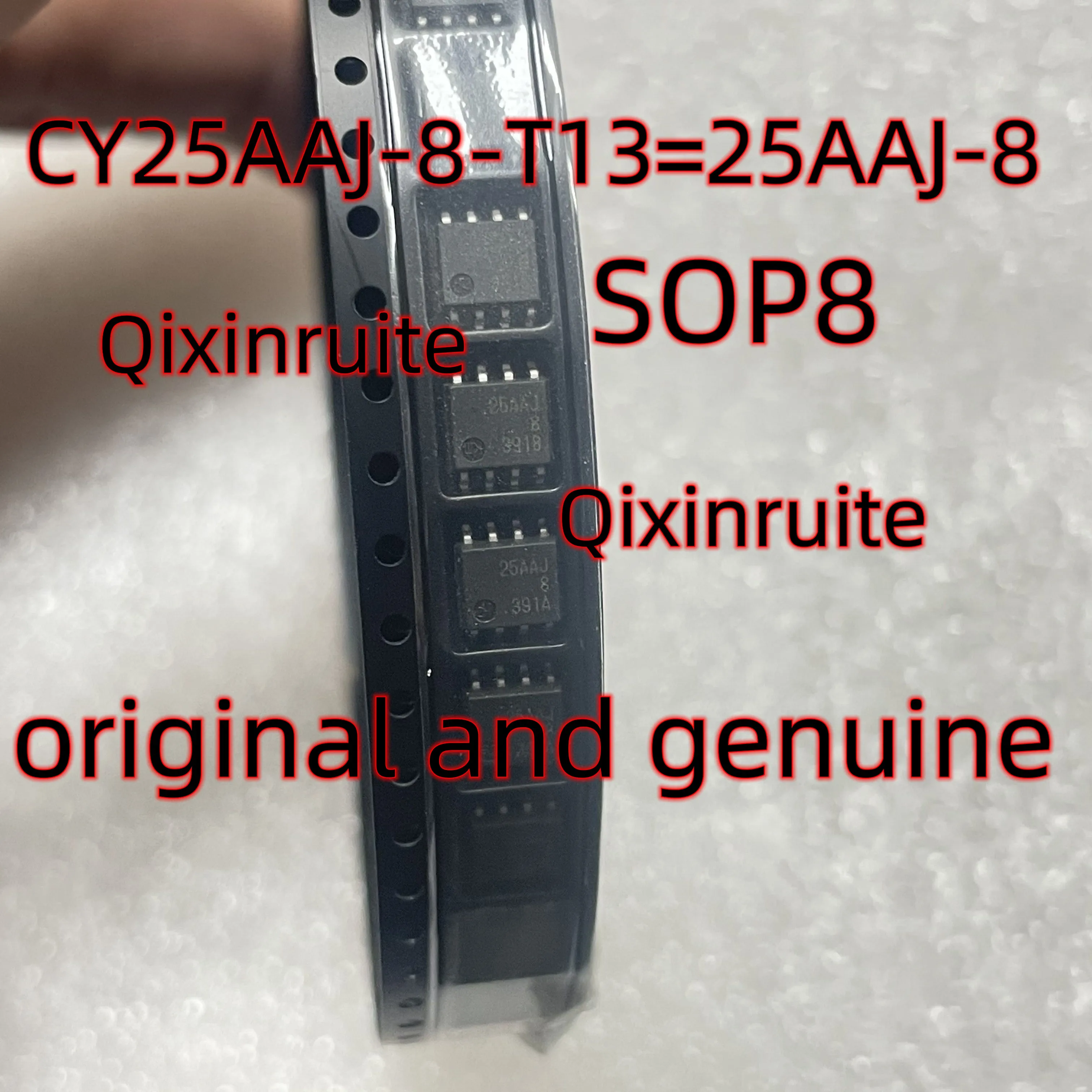 

Qixinruite CY25AAJ-8-T13 25AAJ 25AAJ8 SMD SOP8 Цифровая Камера Flash Chip IC новая Оригинальная Подлинная